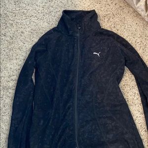 Leopard print puma jacket